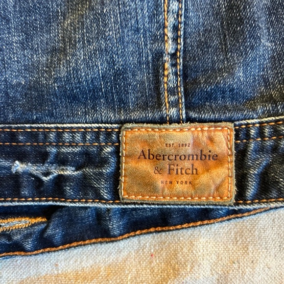 Abercrombie & Fitch Blue Jean Jacket - Picture 5 of 12